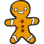 Gingerbread man アイコン 64x64