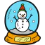 Snow globe アイコン 64x64