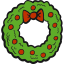 Christmas wreath アイコン 64x64