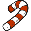 Candy cane アイコン 64x64