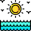Sea water icon 64x64