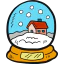 Snow globe アイコン 64x64