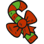Candy cane アイコン 64x64