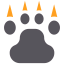 Bear paw icon 64x64