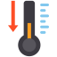 Low temperature icon 64x64