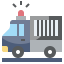 Police van icon 64x64