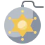Police badge icon 64x64