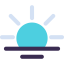 Sun icon 64x64