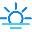 Sun icon 64x64