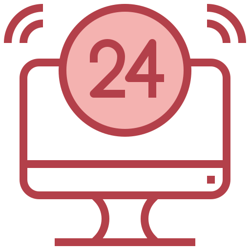 24 hours アイコン