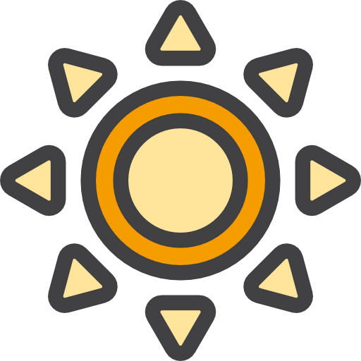 Sun icon