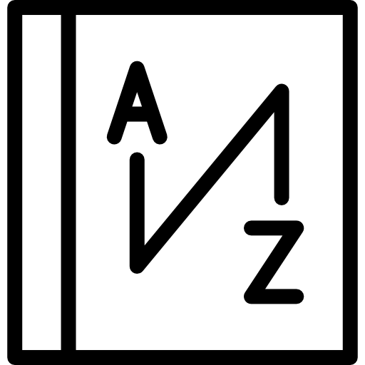 Dictionary ícone