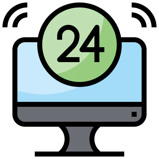 24 hours 图标