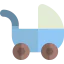 Baby stroller icon 64x64