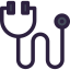 Stethoscope Ikona 64x64