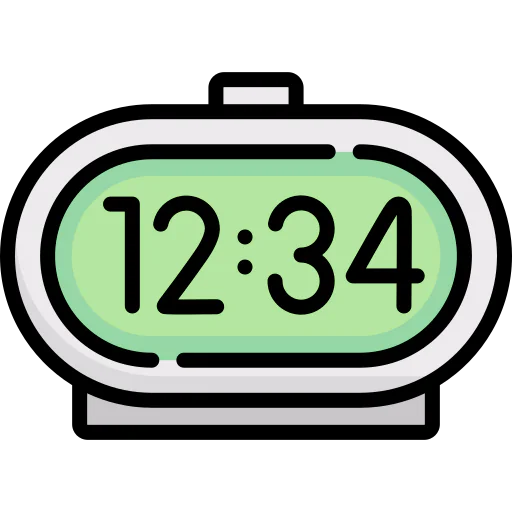 Alarm clock ícono