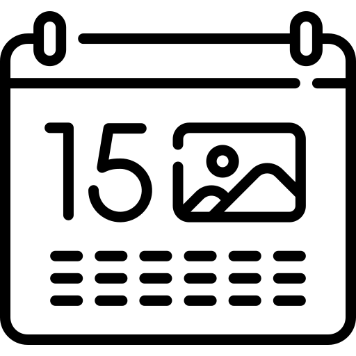 Calendar ícono