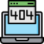 404 error ícono 64x64