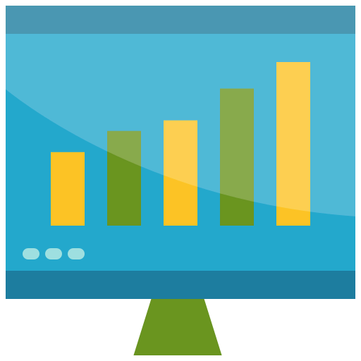 Computer monitor icon