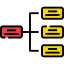 Блок-схема иконка 64x64