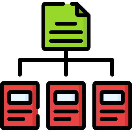 Flow chart icon