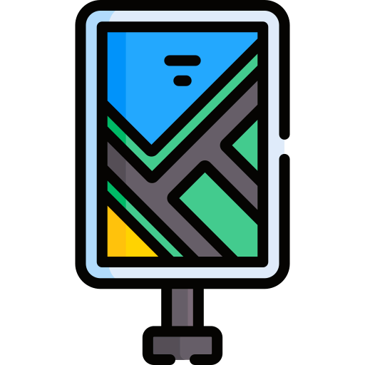 Road map icon