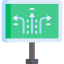 Road sign icon 64x64