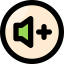 Volume up icon 64x64