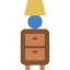 Bedside table icon 64x64