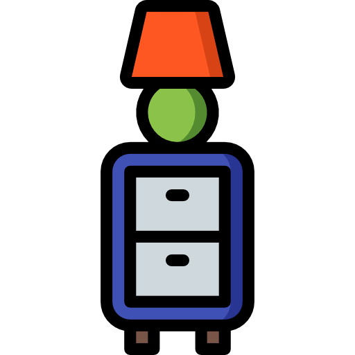 Bedside table icon