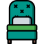 Single bed icon 64x64
