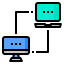 Data transfer ícone 64x64
