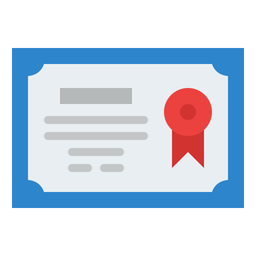 Certificate icon