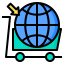 Shopping online icon 64x64