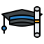 University degree icône 64x64