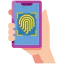 Fingerprint scan icon 64x64