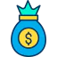 Money bag icône 64x64