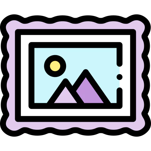 Picture frame icon