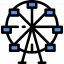 Ferris wheel icon 64x64