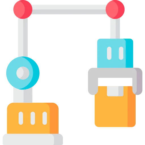 Robot arm icon