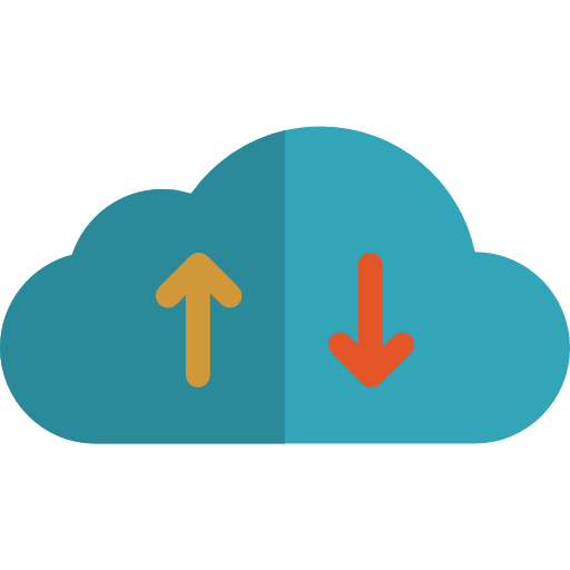 Cloud computing ícono