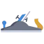 Wood plane icon 64x64