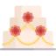 Wedding cake icon 64x64