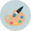 Paint palette Ikona 64x64