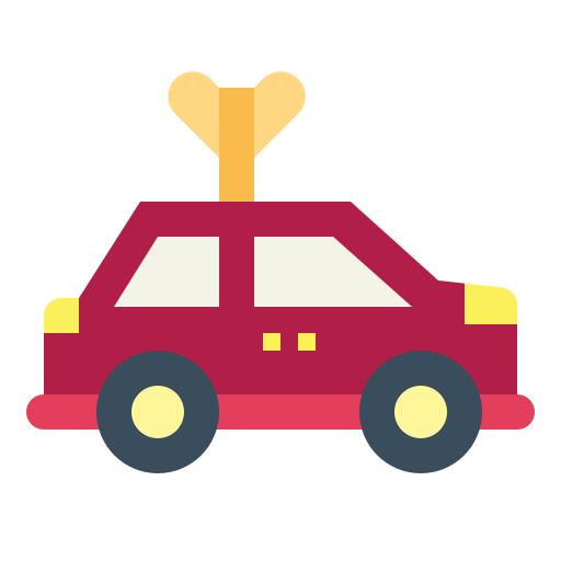 Car toy icon
