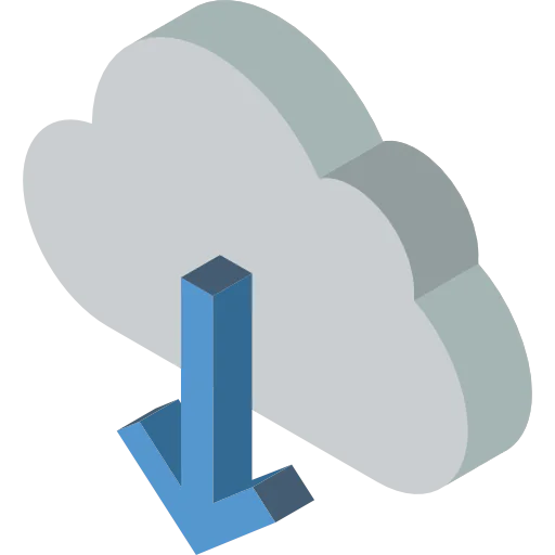 Cloud computing ícone