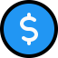 Dollar icon 64x64