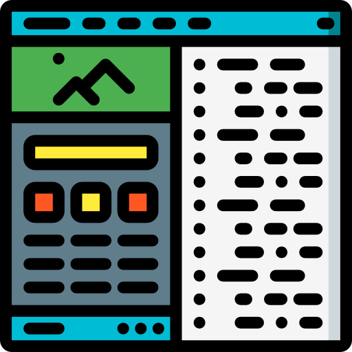 Web design icon
