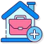Working at home icon 64x64