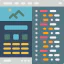 Web design icon 64x64